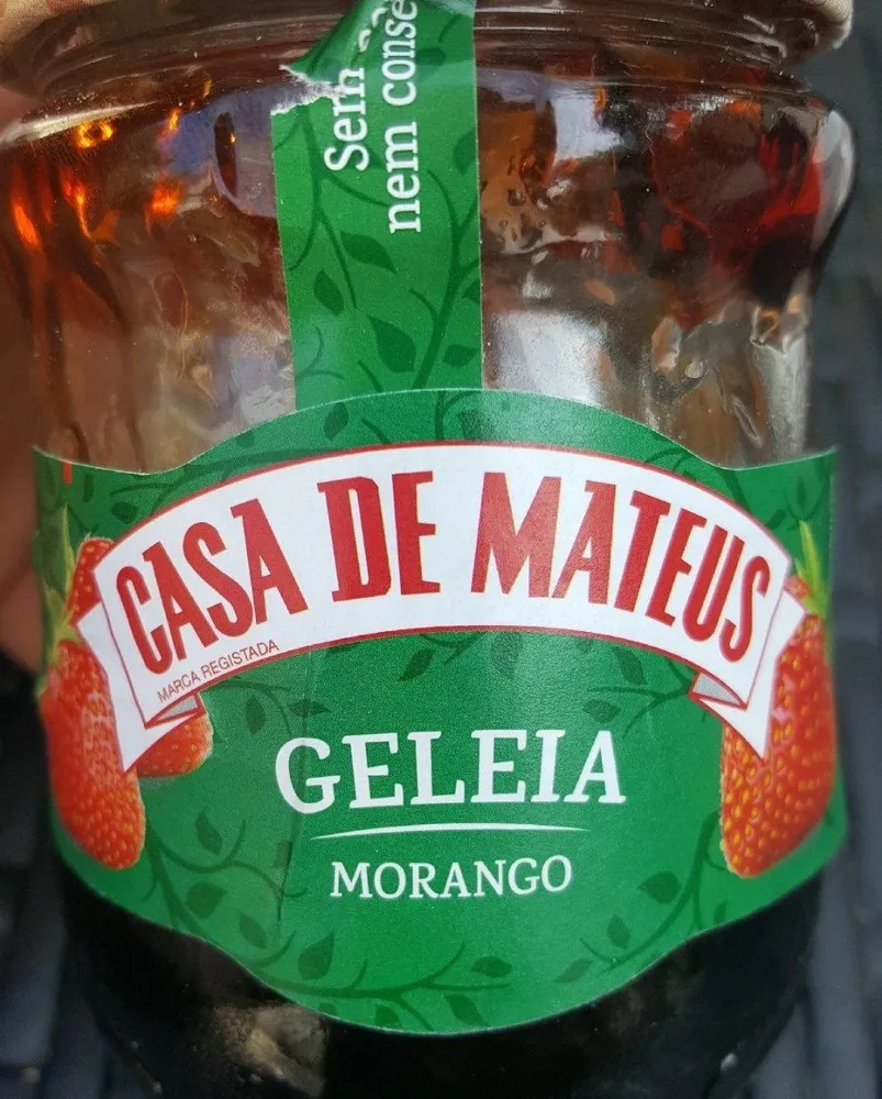 Geleia morango