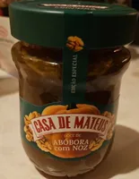 DOCE DE ABÓBORA COM NOZ