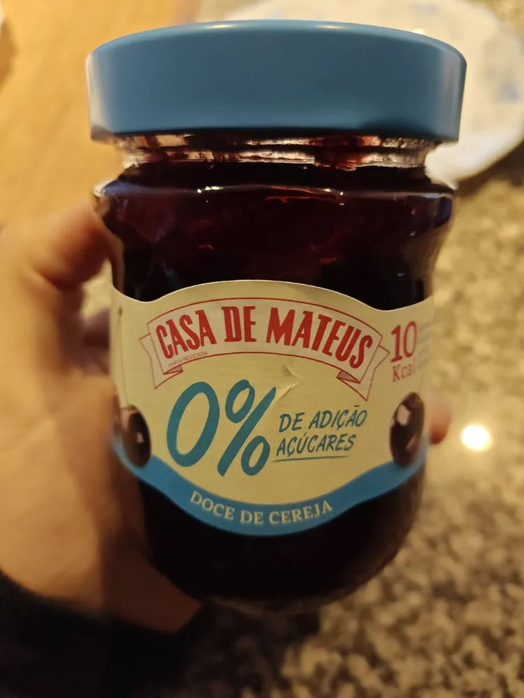 Doce de Cereja 0% Açúcar