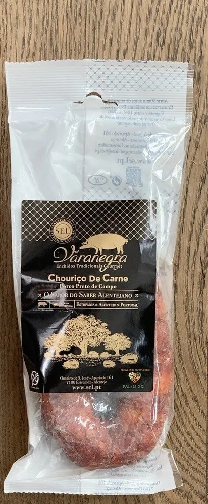 Chouriço de carne - Porco Preto
