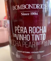 Rocha pear with wine