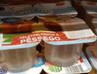 Gelatina yocor pêssego