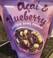 Acai and Blueberry Smoothie Bowl Premix