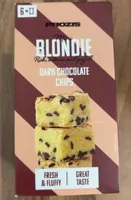 Mini Blondie Pépites de Chocolat Noir