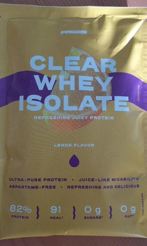 Clear whey isolate