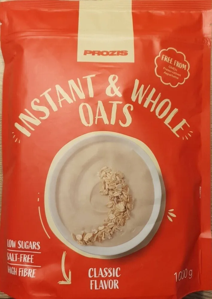Instant & whole oats
