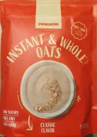 Instant & whole oats