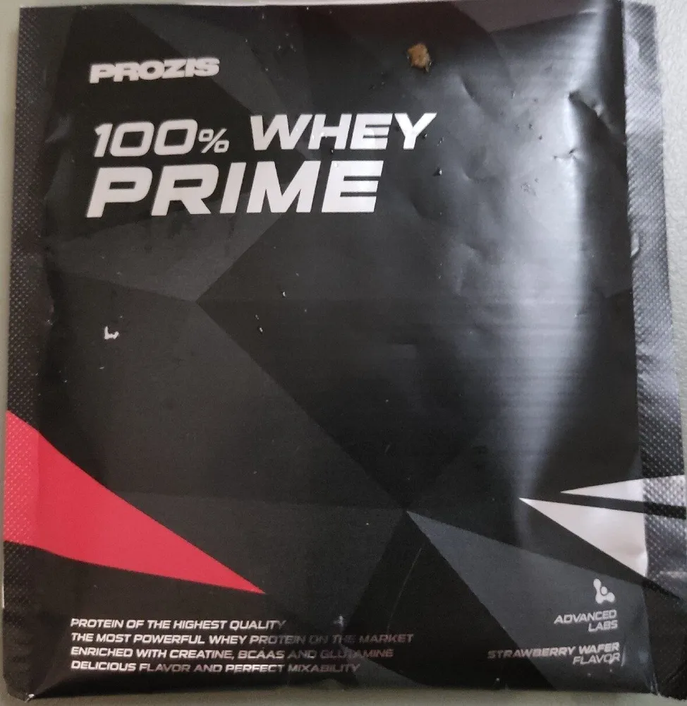 100% Whey Prime - Strawberry Wafer