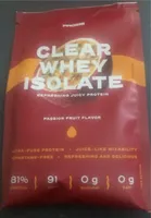 Clear Whey Isolate Passion Fruit
