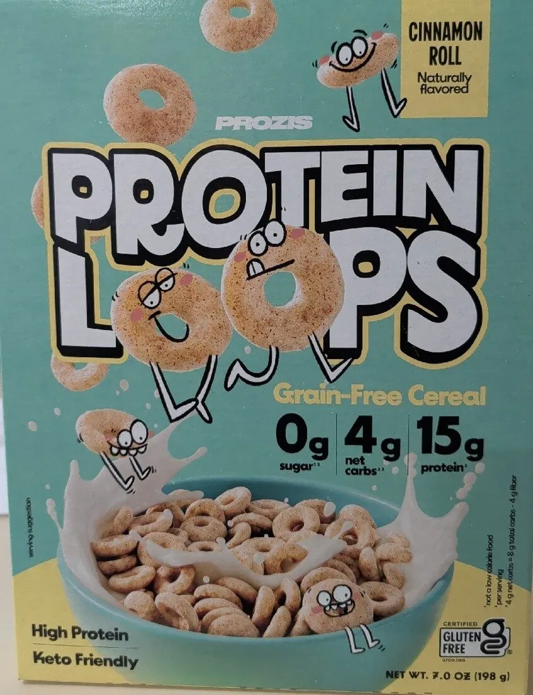 Protein Loops Grain-Free Cereal