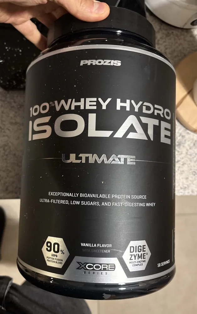100% Whey Hydro Isolate Ultimate Vanilla