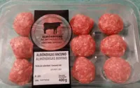 Almôndegas Bovino. Preparado De Carne Burger Meat.