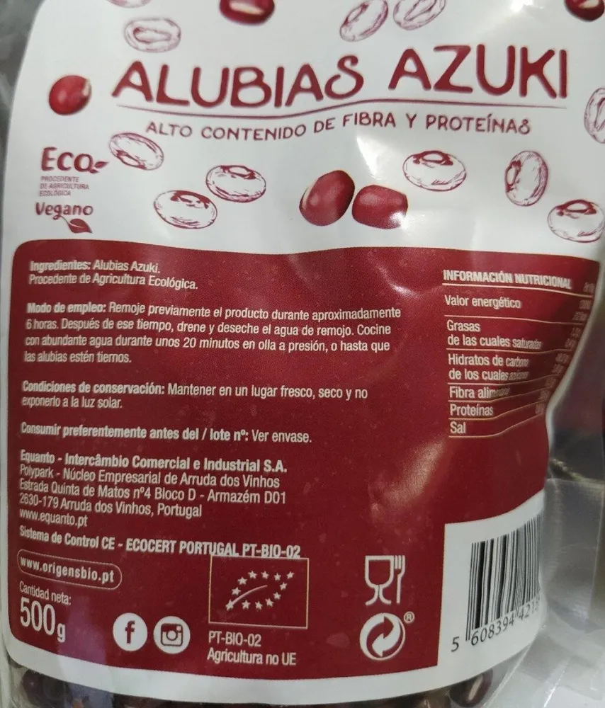 Alubias azuki