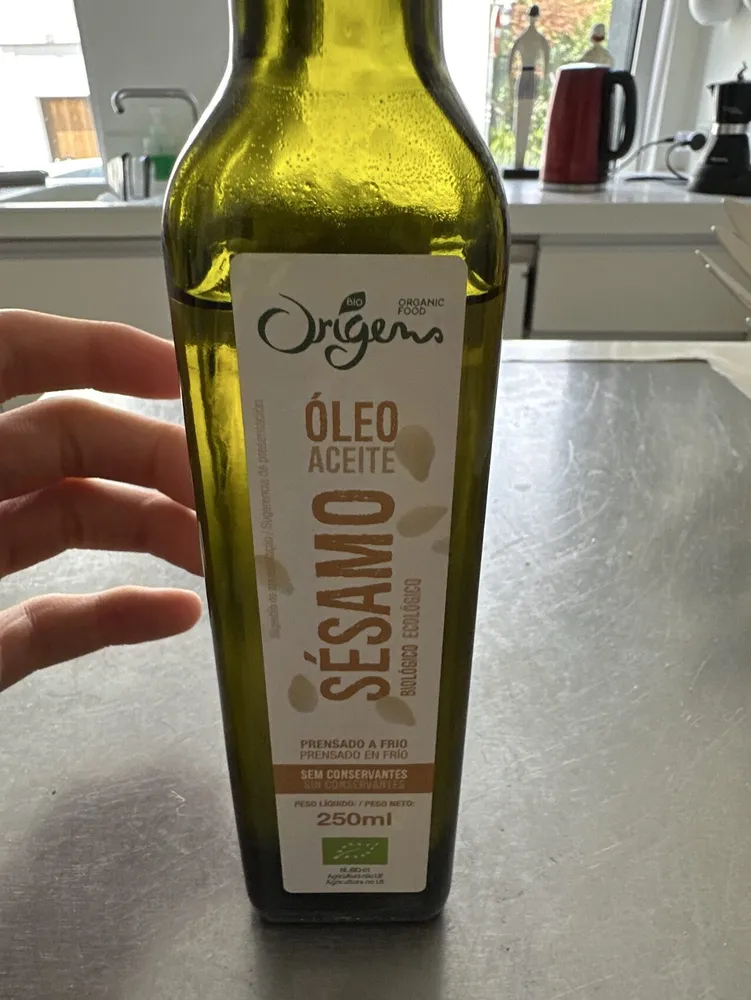 Óleo De Sésamo Biológico