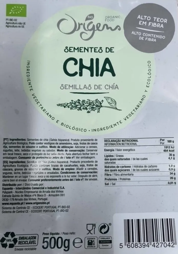 Semillas de Chía