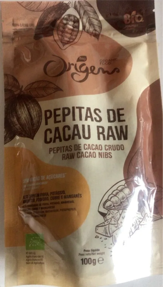 Pepitas de Cacau Raw