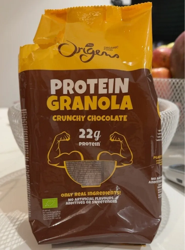 Protein granola crunchy chocolate