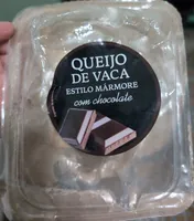Queijo de Vaca Estilo Mármore com chocolate