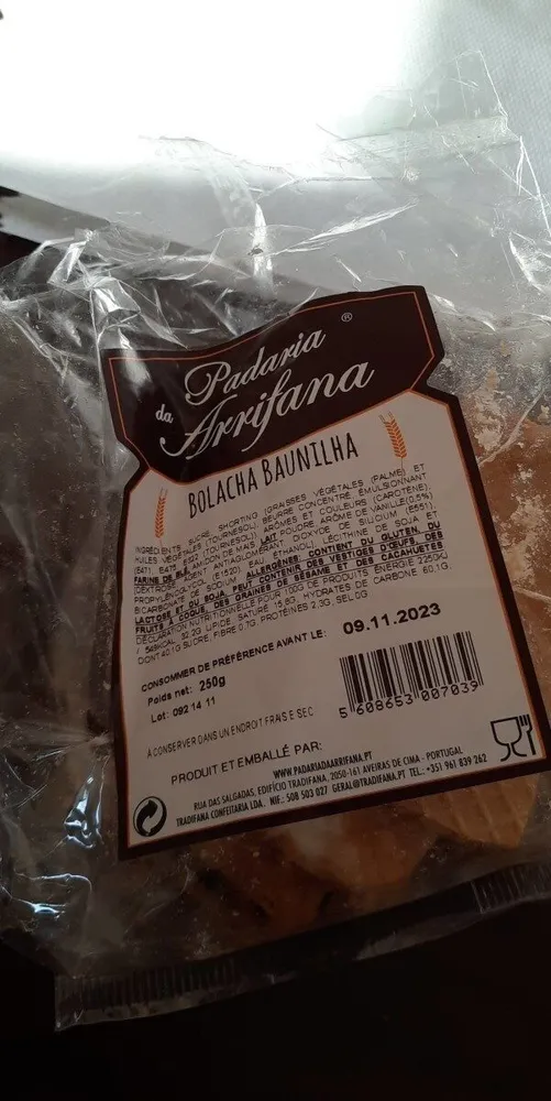 Bolacha baunilha