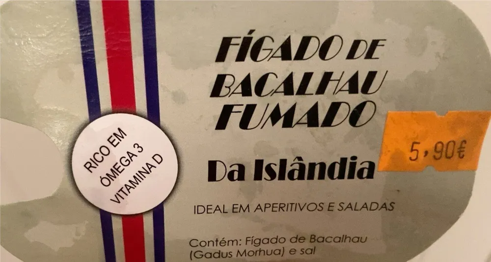 Foie de morue de norvège