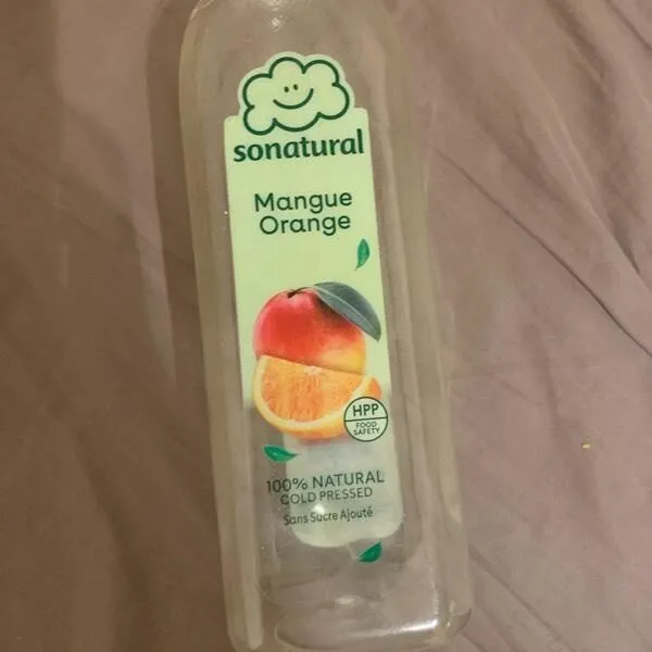 Jus mangue orange