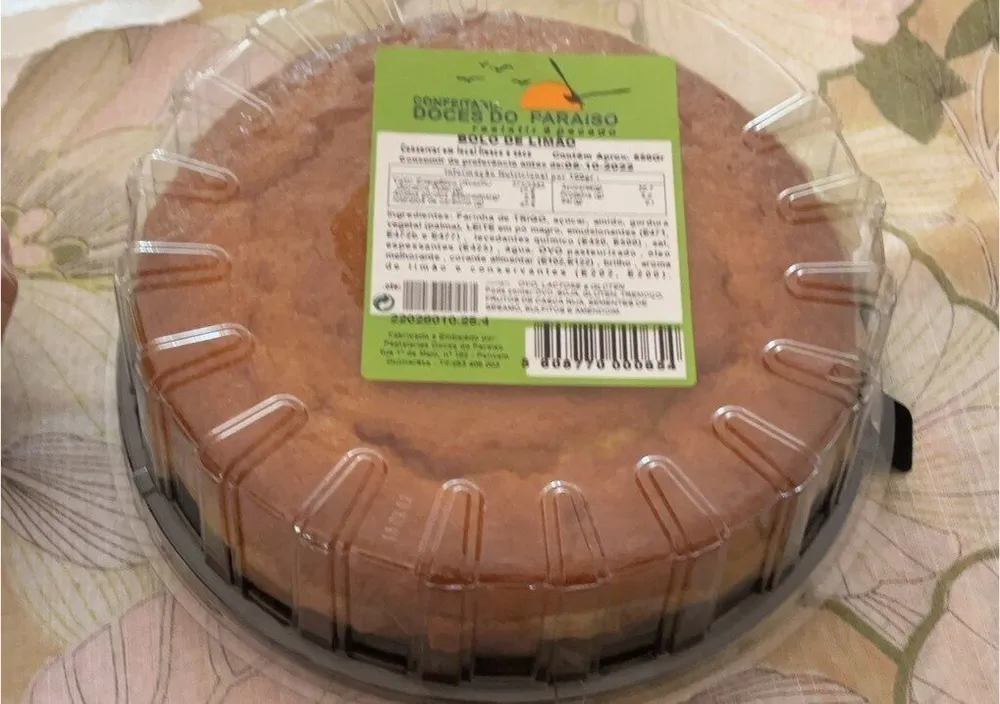Bolo de limao