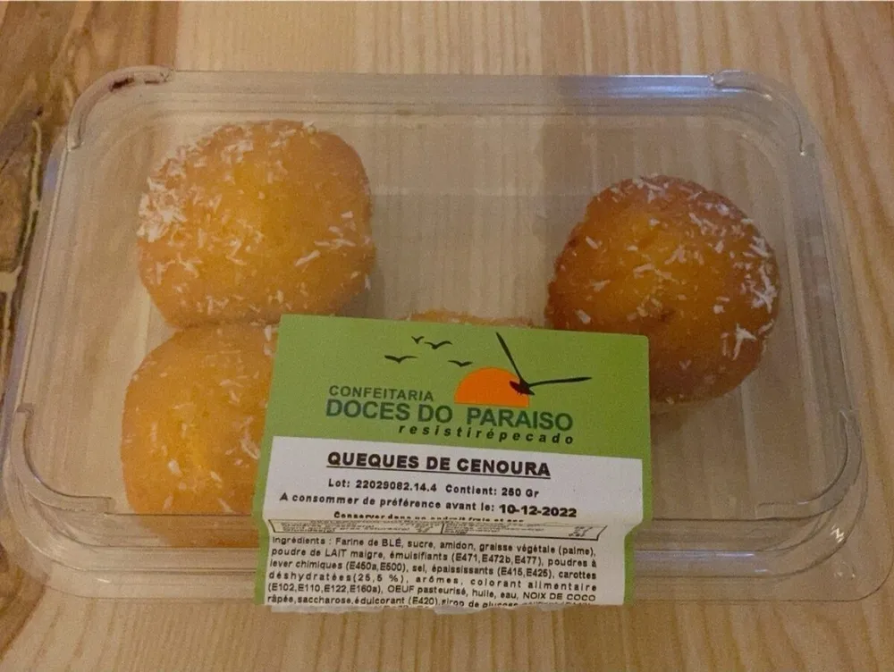 Queques de cenoura