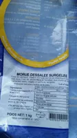 Morue des salée surgeler