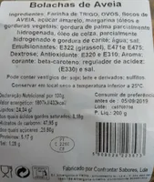 Bolachas de Aveia
