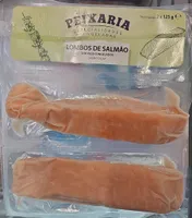Lombos de Salmão sem Pele Congelados Peixaria