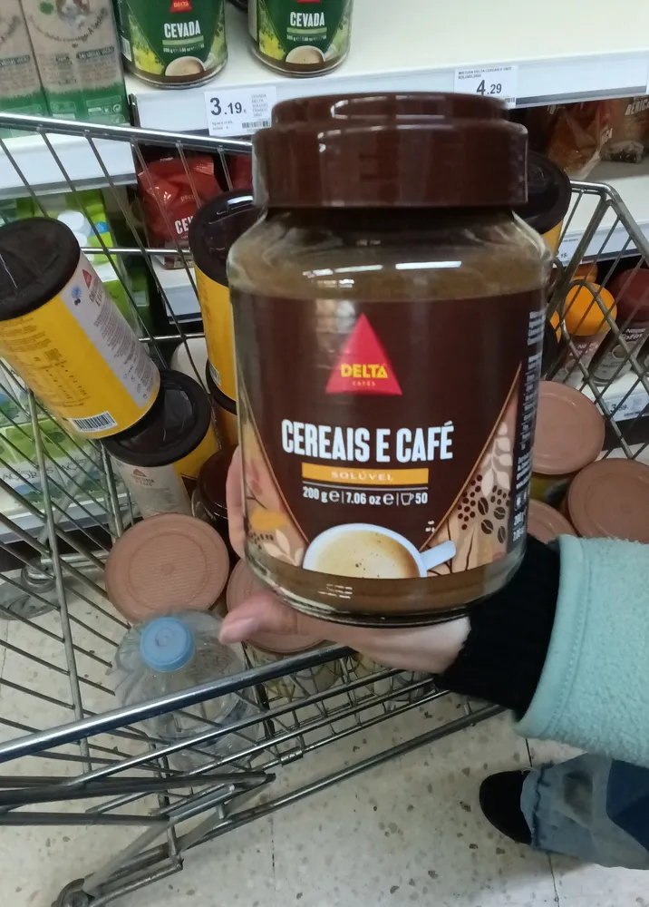 Cereais + Café Solúvel