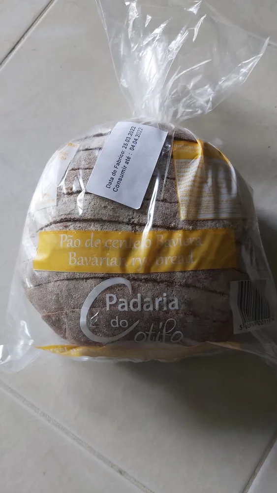Pão de centeio baviera