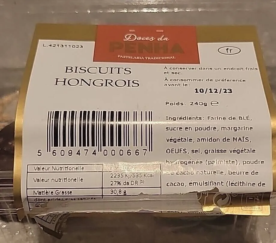 Biscuits Hongrois
