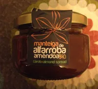 Manteiga de alfarroba amêndoa Carob + almond spread