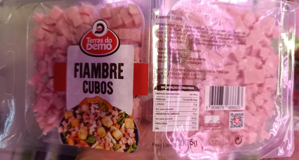 Fiambre Cubos