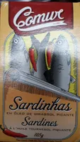Sardines À l'huile de tournesol piquante