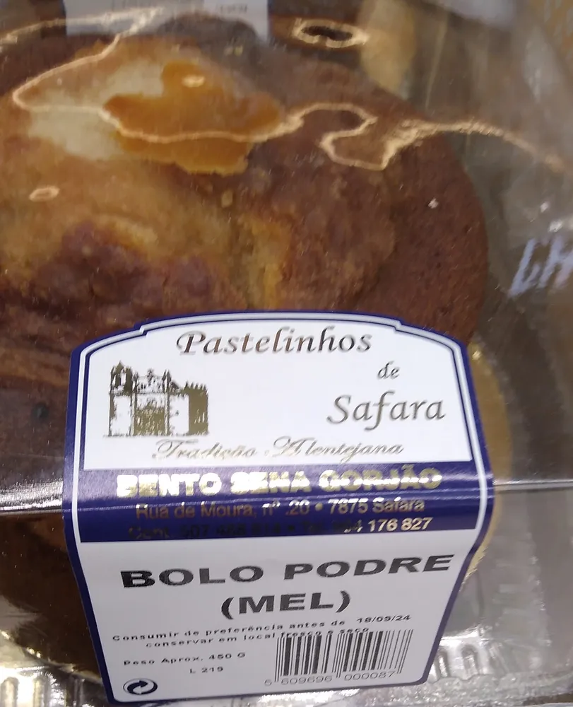 Bolo Podre (Mel)