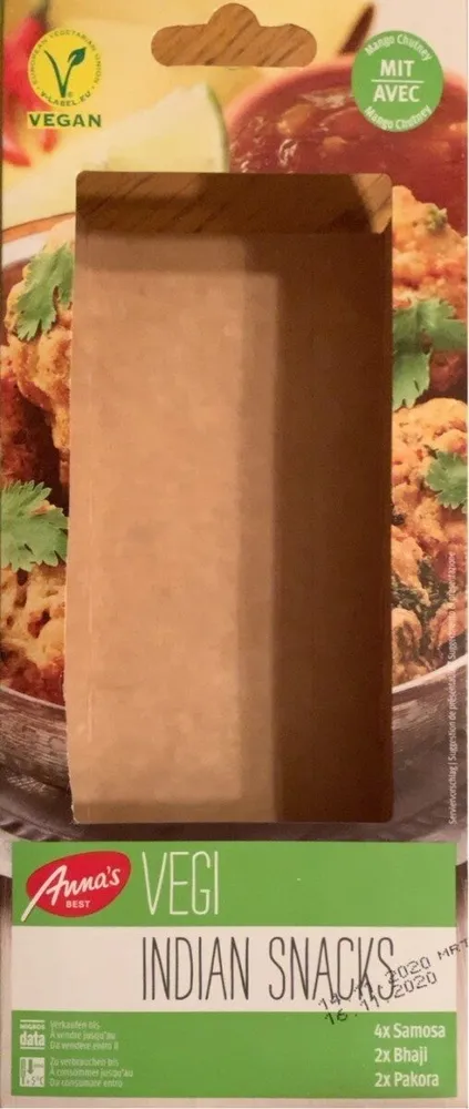 Vegi indian snacks