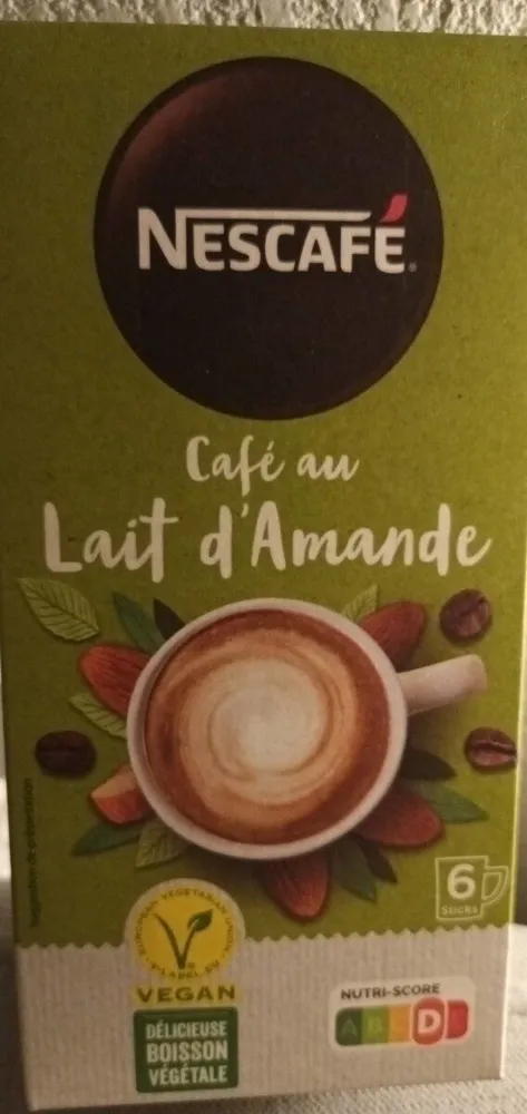 Café au lait d'amande