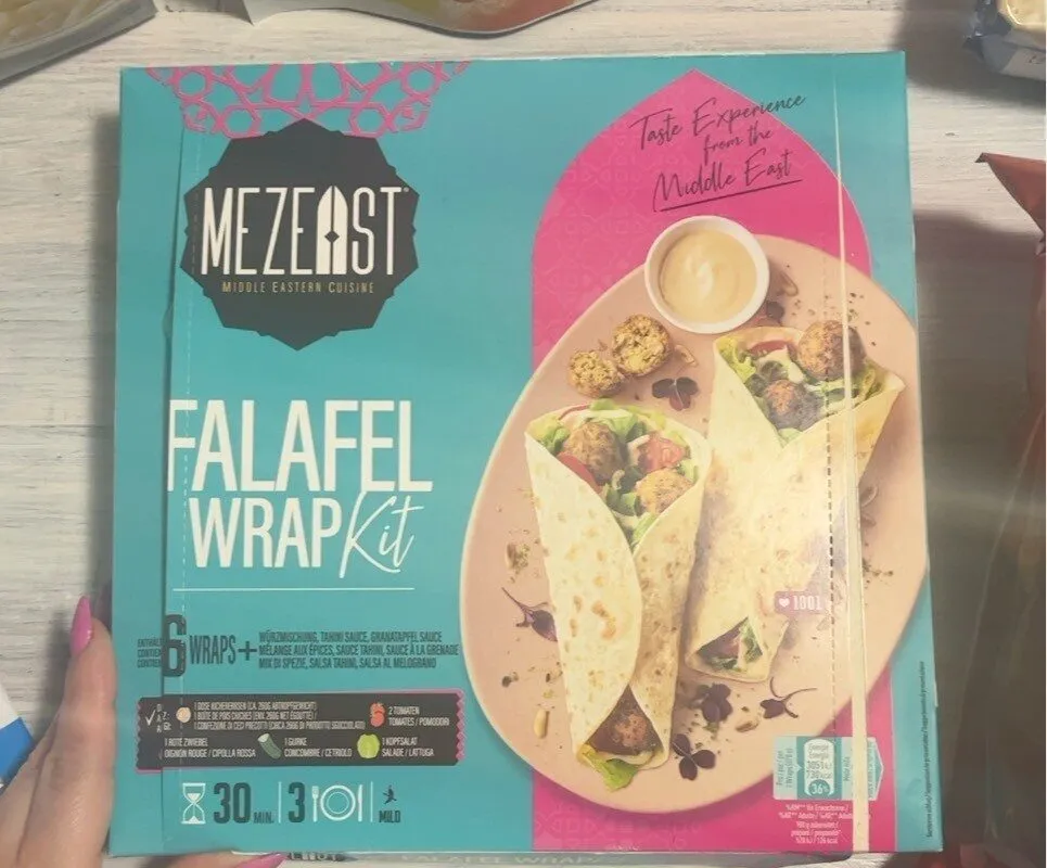Falafel wrap kit