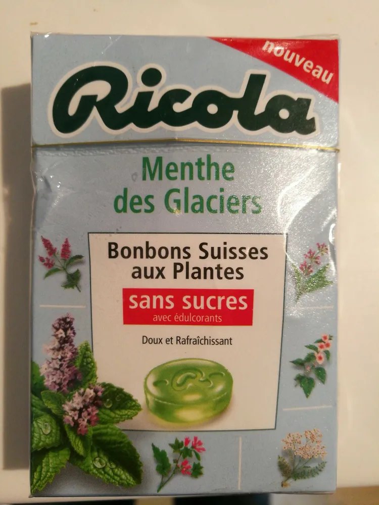 RICOLA MENTHE DES GLACIERS