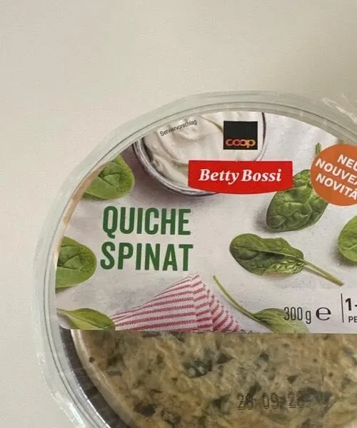 Quiche Épinards