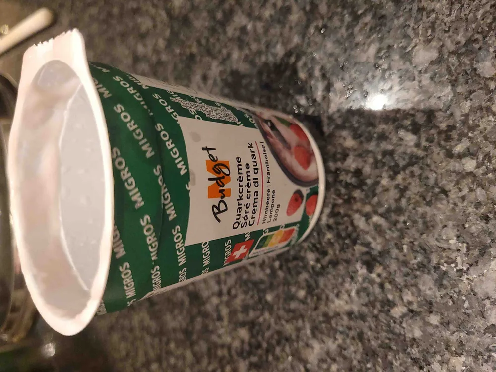 M-Budget Quarkcreme Himbeer