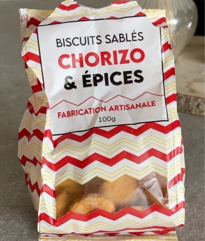 Biscuits sablés chorizo & epices