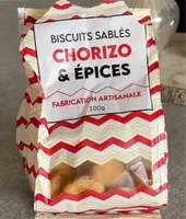 Biscuits sablés chorizo & epices