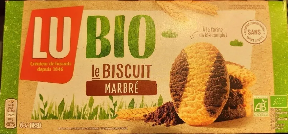 Le biscuit marbré