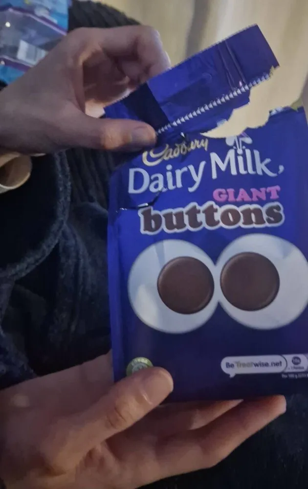 Cadbury chocolate buttons