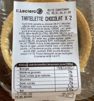 Tartelette chocolat X2