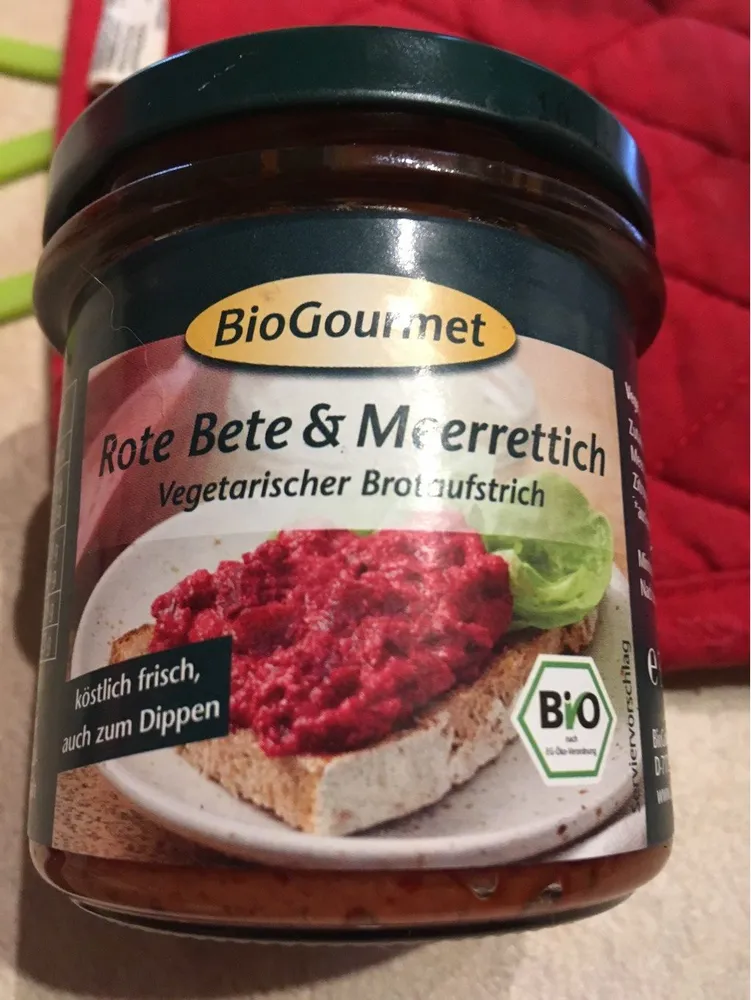 Rote Bete et Merrrettich