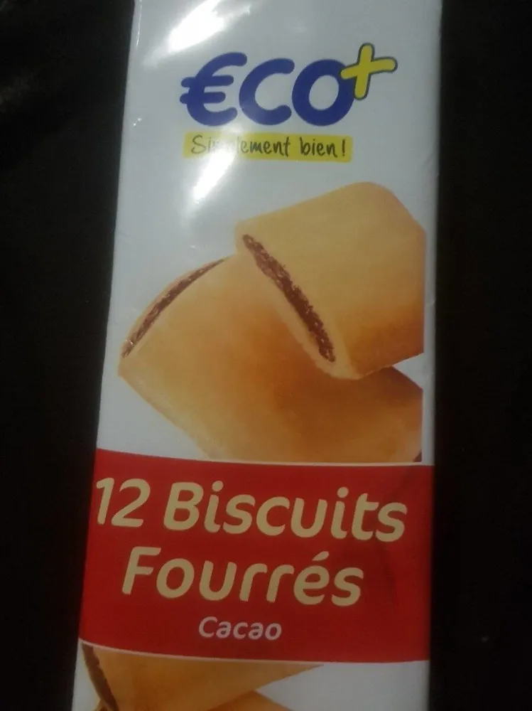Biscuits fourrés cacao